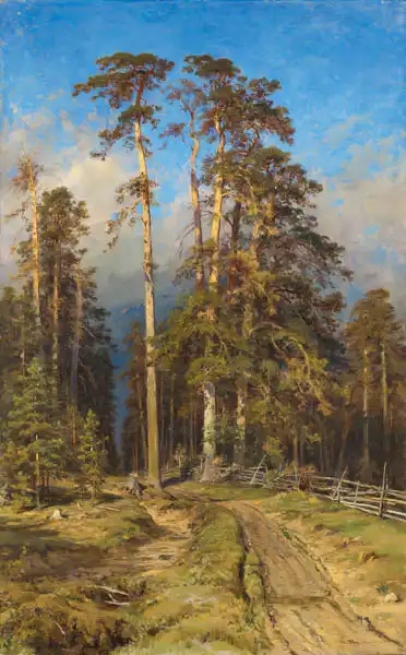 Shishkin, Ivan: Borovicový les