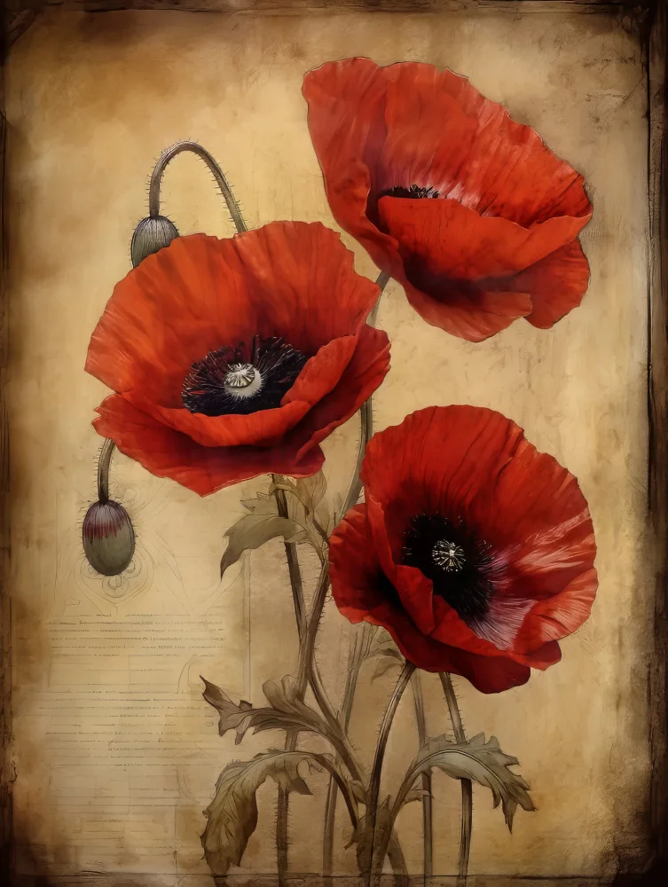 Paksoylu, Bilge: Coquelicots 18