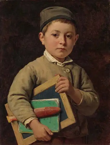 Anker, Albert: Écolier
