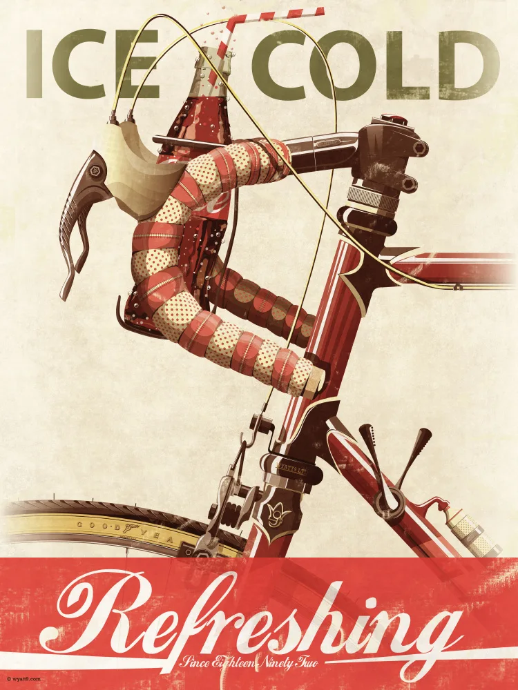 9, Wyatt: Vintage Style Coke Advert