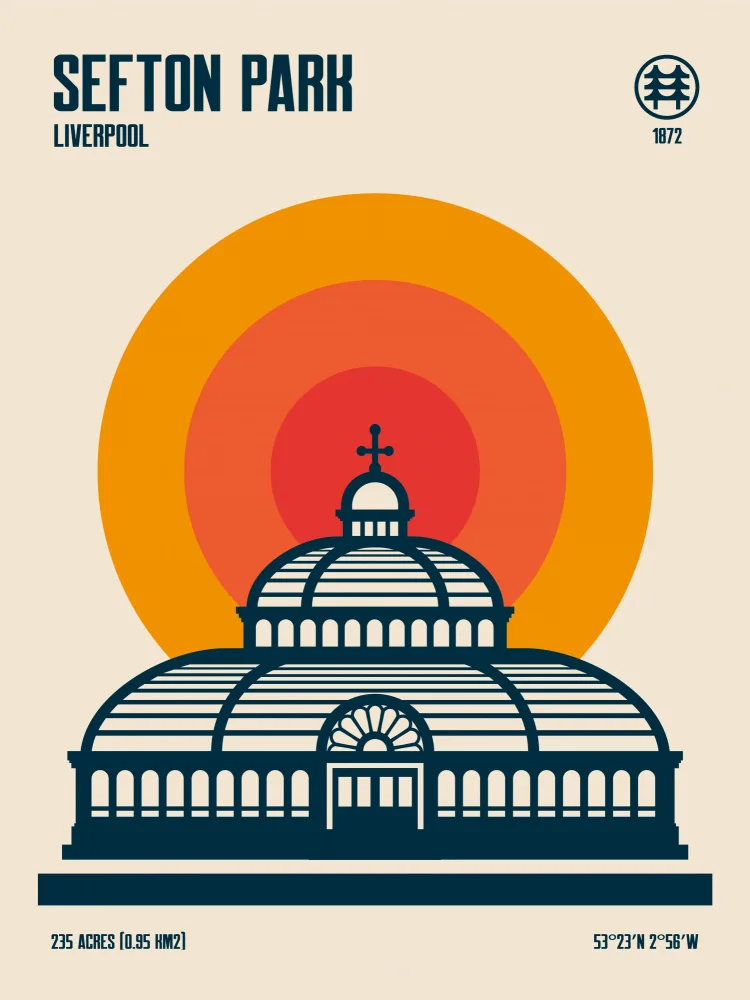 Retrodrome: Impression de voyage Sefton Park Palm House