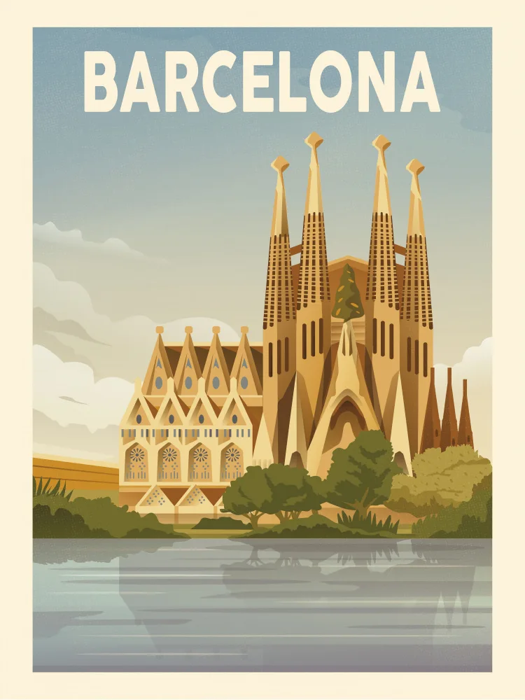 Retrodrome: Impression de voyage de Barcelone