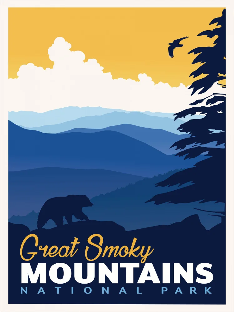 Retrodrome: Impression de voyage du parc national Great Smoky