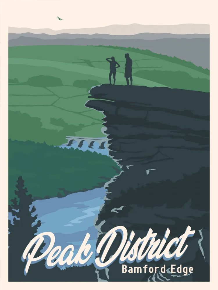 Retrodrome: Impression de voyage du parc national de Peak District