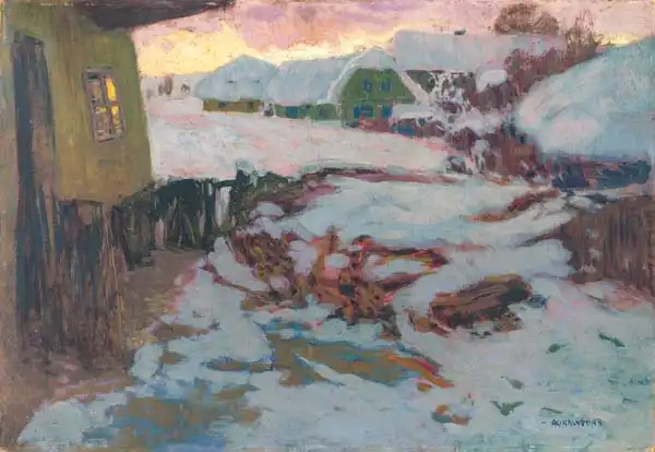 Kalvoda, Alois: Zimní krajina