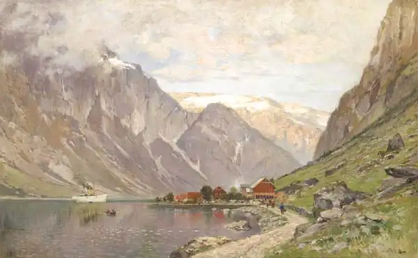 Moras, Walter: Paysage fjord