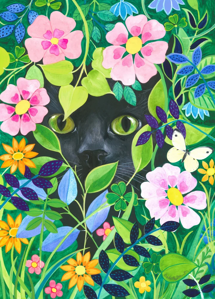 Brent, Isabelle: Arte del gato escondido del jardín secreto
