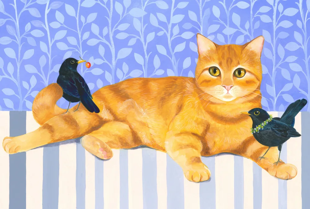 Brent, Isabelle: Ginger Cat a Blackbirds
