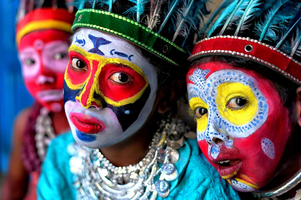 Das, Avishek: Peinture pour le visage 22