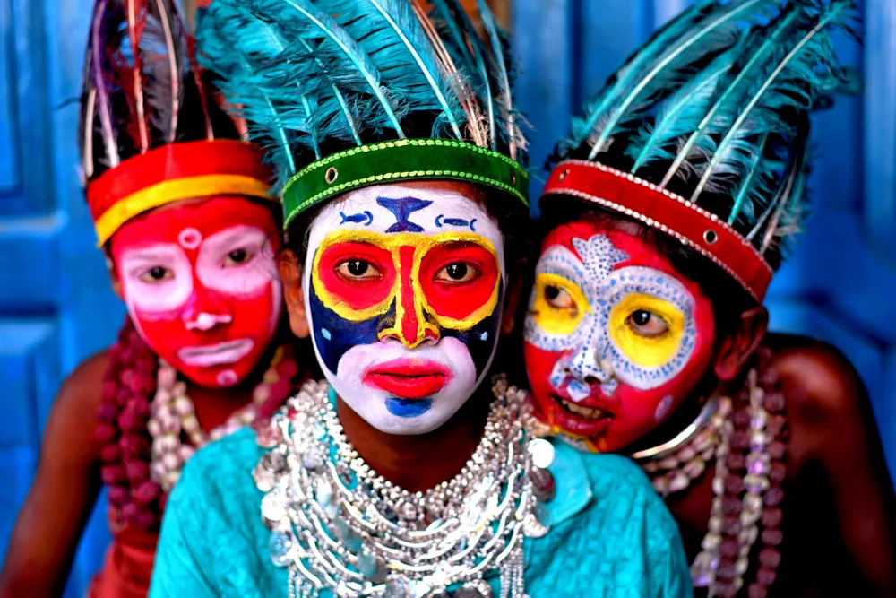 Das, Avishek: Peinture pour le visage 15