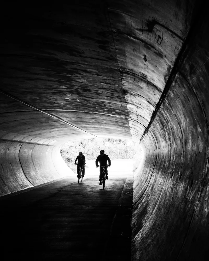 Steenhoudt, Sofie: Pedalando nell'oscurità
