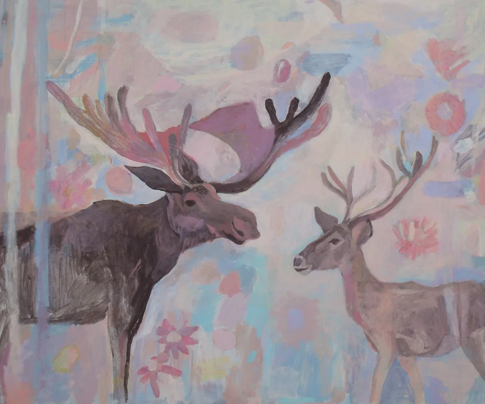 Fernandez, Iria: Le cerf et l'orignal