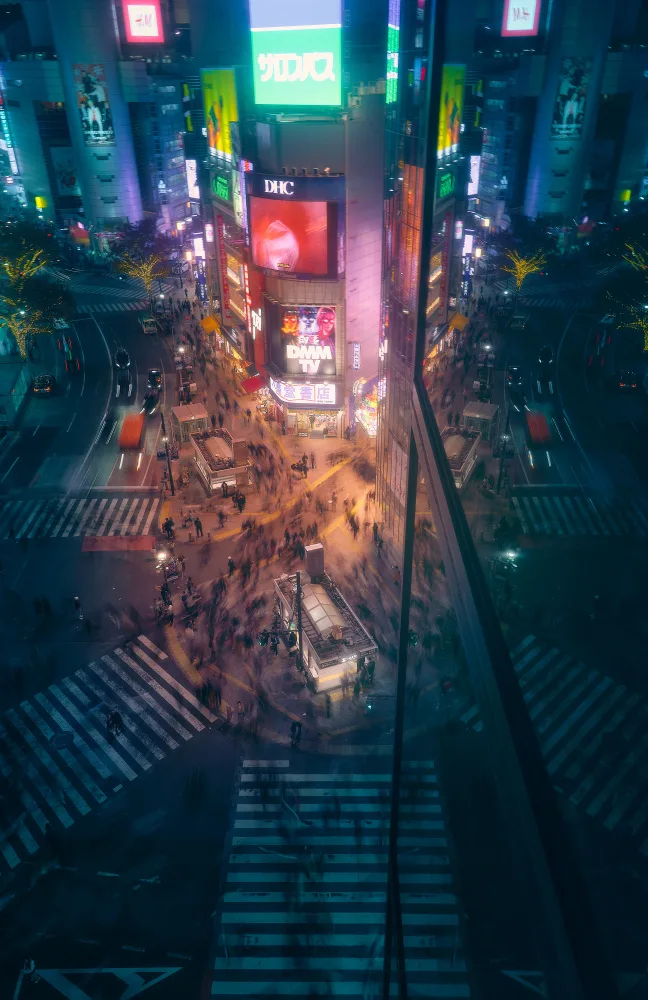 la, De Javier: Attraversando Shibuya