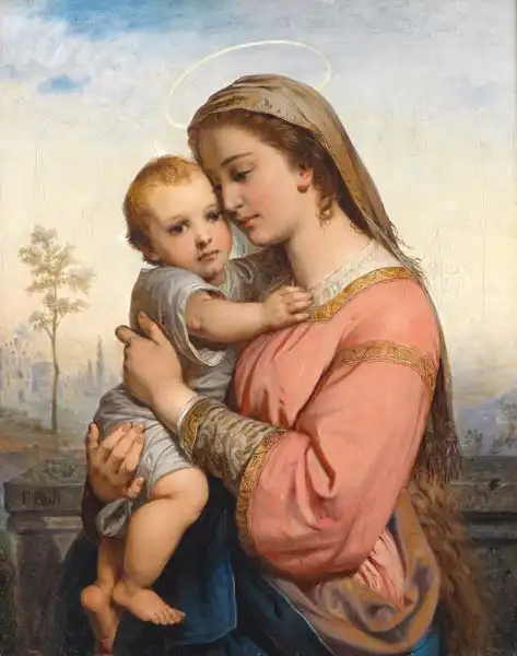 Russ, Franz: Madonna and Child