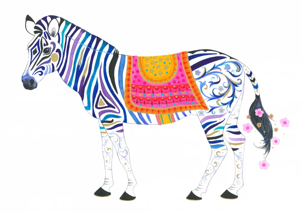 Brent, Isabelle: Barevná zebra