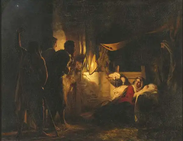 Bloch, Carl: Adoration des bergers