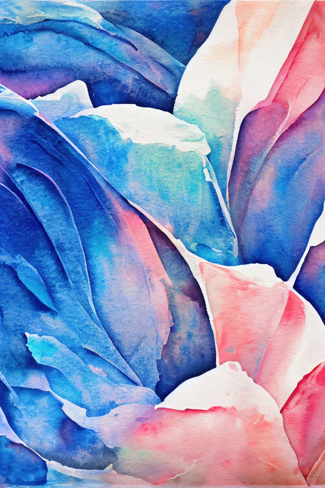 Mauro: Nature Inspired Abstract Watercolor  (Day 4)