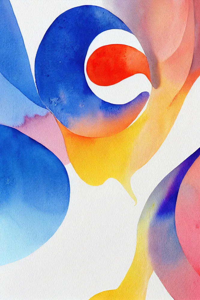 Mauro: Nature Inspired Abstract Watercolor  (Day 24)