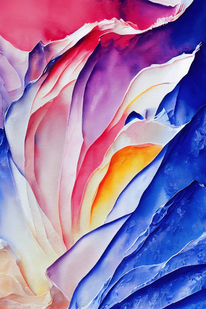 Mauro: Nature Inspired Abstract Watercolor  (Day 44)
