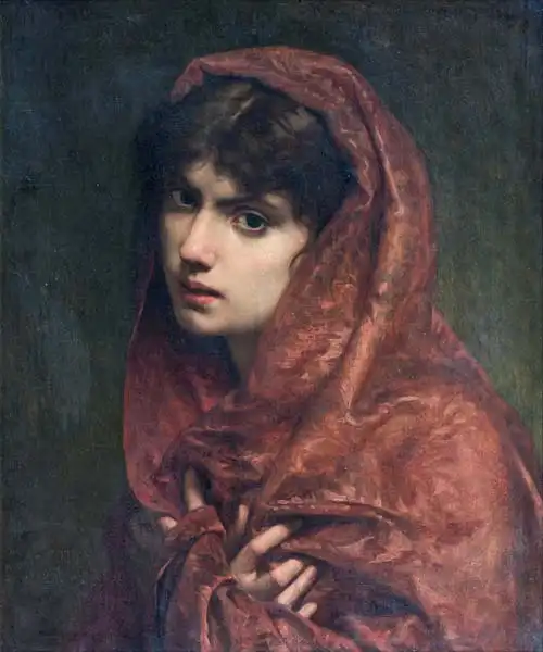 Cot, Pierre Auguste: Ritratto di ragazza