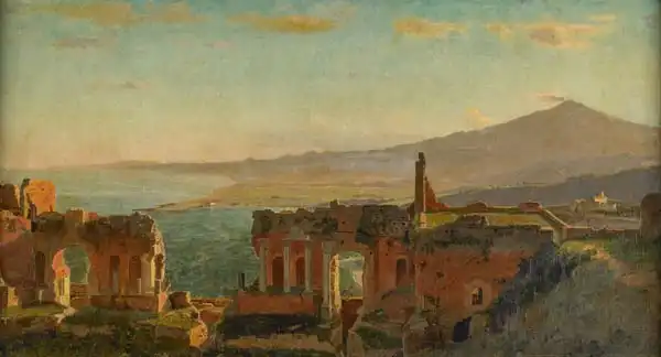 Haseltine, William Stanley: Mt. Aetna de Taormina