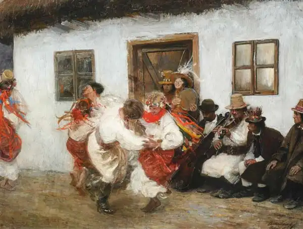 Axentowicz, Teodor: Ukrajinský lidový tanec