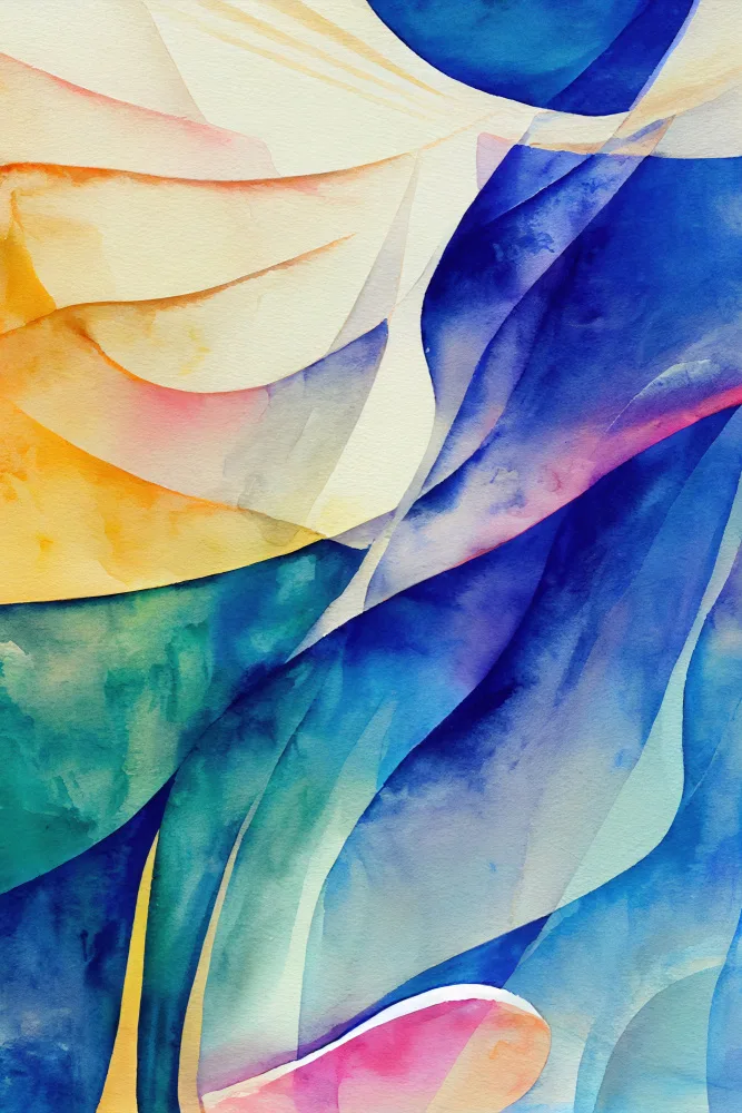 Mauro: Nature Inspired Abstract Watercolor  (Day 69)