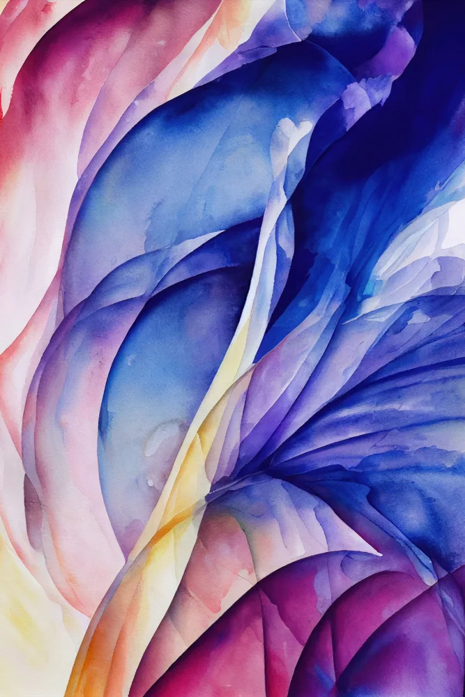 Mauro: Nature Inspired Abstract Watercolor  (Day 99)