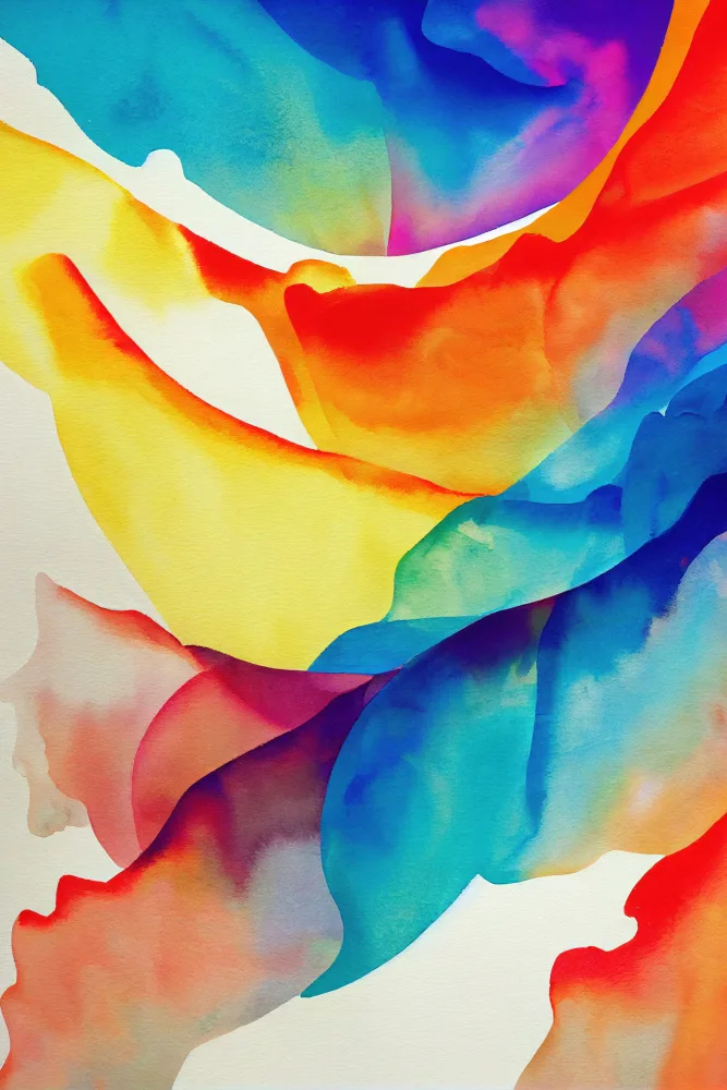 Mauro: Nature Inspired Abstract Watercolor  (Day 114)