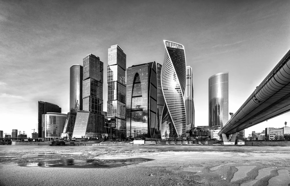 Nanev, Vasil: Moscow City BW