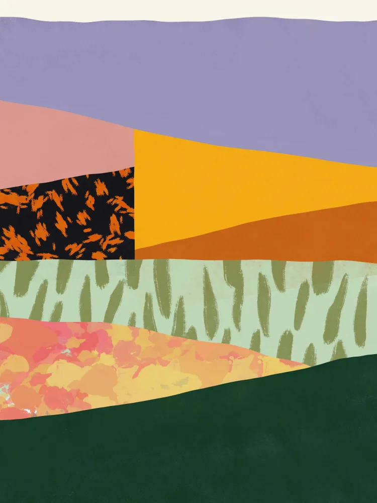 Dean, Little: Collage minimalisme abstrait