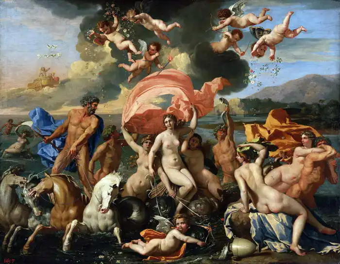 Poussin, Nicolas: Zrození Venuše