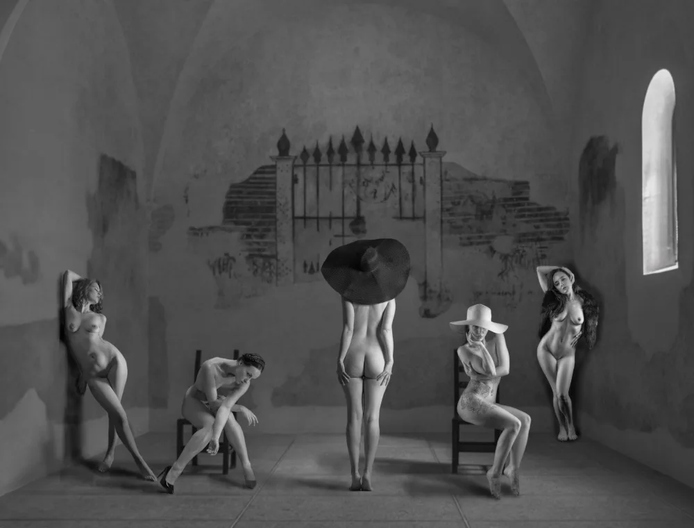 Dixon, Colin: Art Nude Audition waiting room