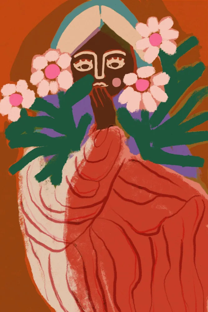 Treechild: Fille de fleur timide