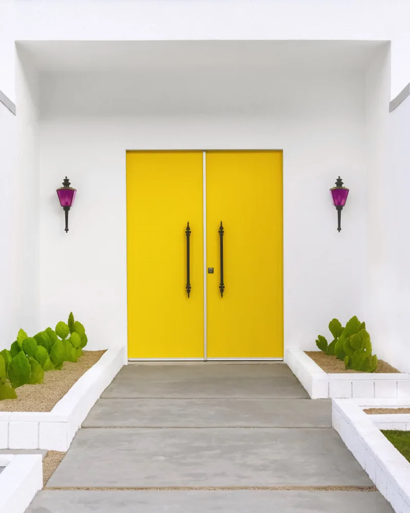 Windeknecht, Tom: Gelbe Türen in Palm Springs