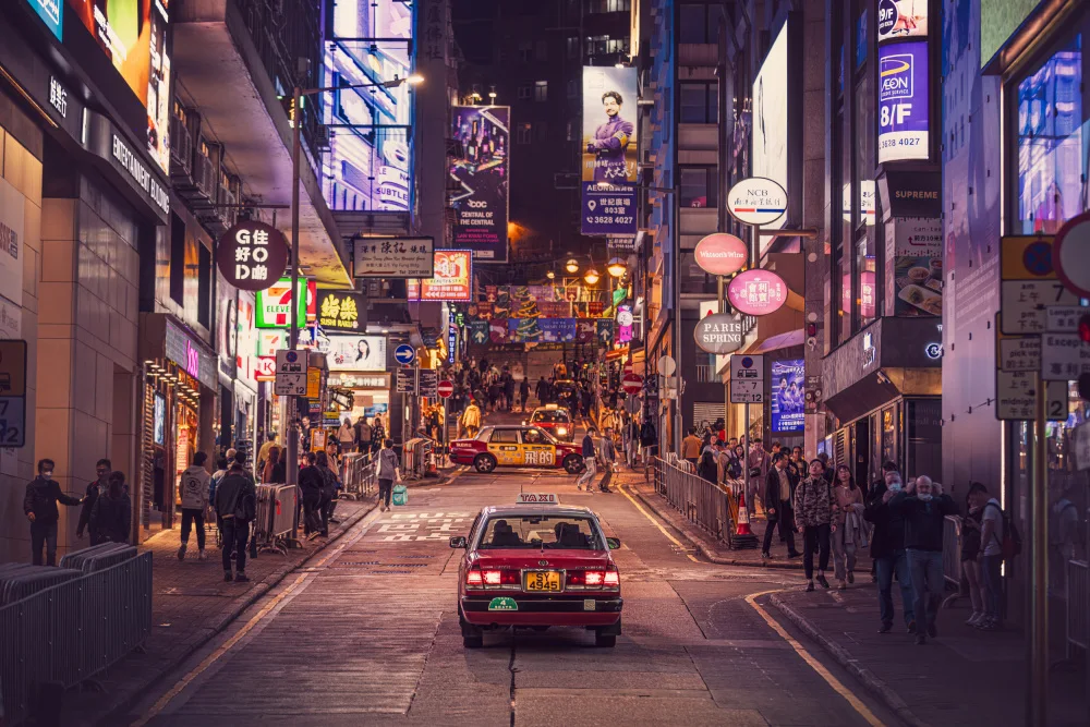Tagliarino, Marco: Straßen von Hongkong
