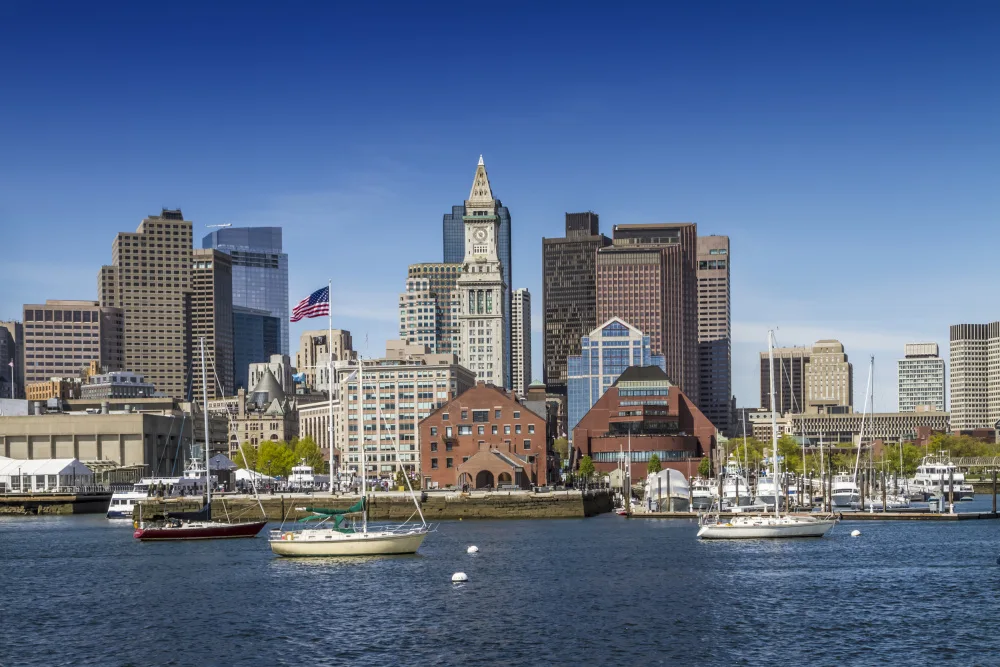 Viola, Melanie: BOSTON Skyline North End und Finanzviertel