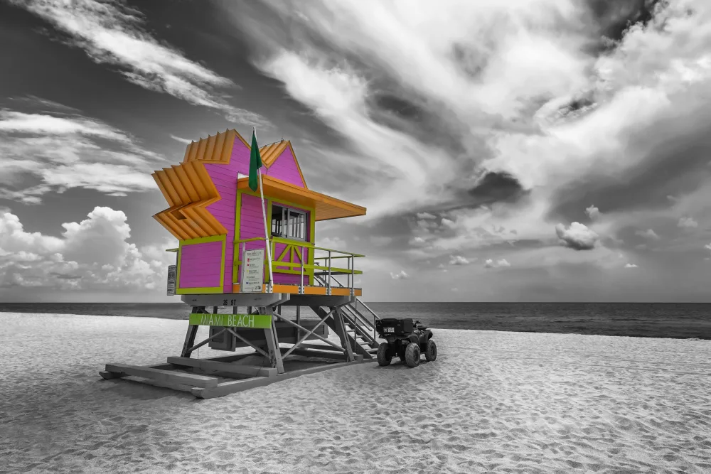 Viola, Melanie: MIAMI BEACH Rosa Florida-Flair