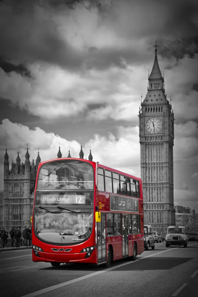 Viola, Melanie: LONDON Straßenszene