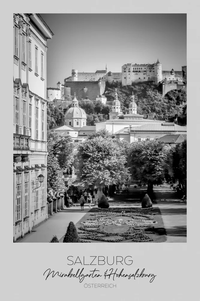 Viola, Melanie: Im Fokus: SALZBURG Herrlicher Blick auf die Festung Salzburg