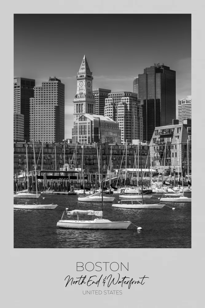 Viola, Melanie: Im Fokus: BOSTON Skyline North End & Waterfront