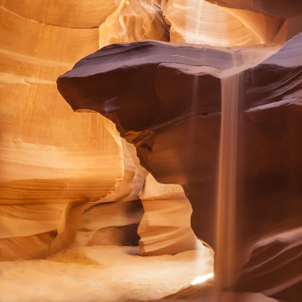 Viola, Melanie: ANTELOPE CANYON Gießen Sand