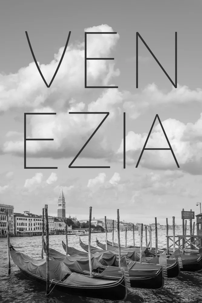Viola, Melanie: BENÁTKY Canal Grande a Campanile svatého Marka | Text a Skyline