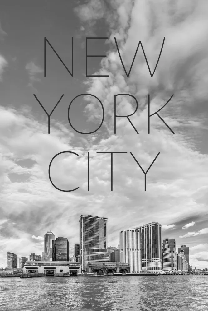 Viola, Melanie: LOWER MANHATTAN und Whitehall Terminal | Text & Skyline