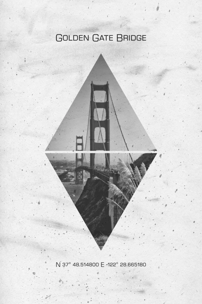 Viola, Melanie: Coordinate SAN FRANCISCO Golden Gate Bridge