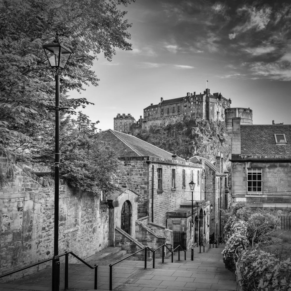 Viola, Melanie: Der Vennel in Edinburgh – Monochrom