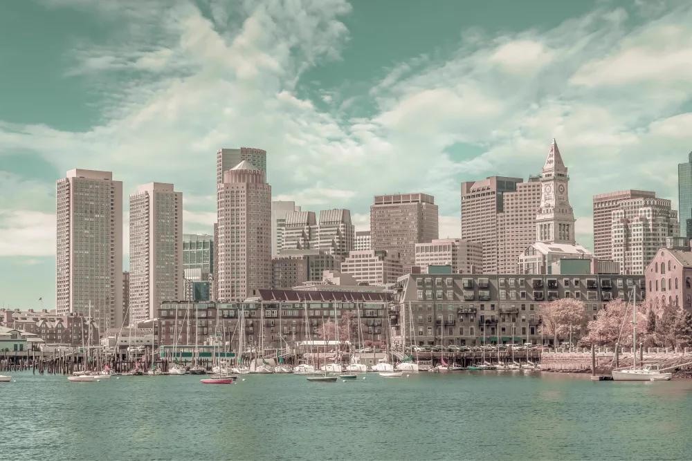 Viola, Melanie: BOSTON-Skyline | Urbaner Vintage-Stil