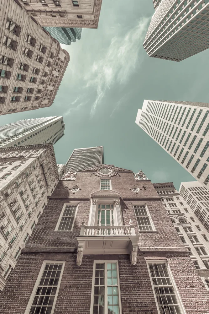Viola, Melanie: BOSTON Old State House | Urbaner Vintage-Stil
