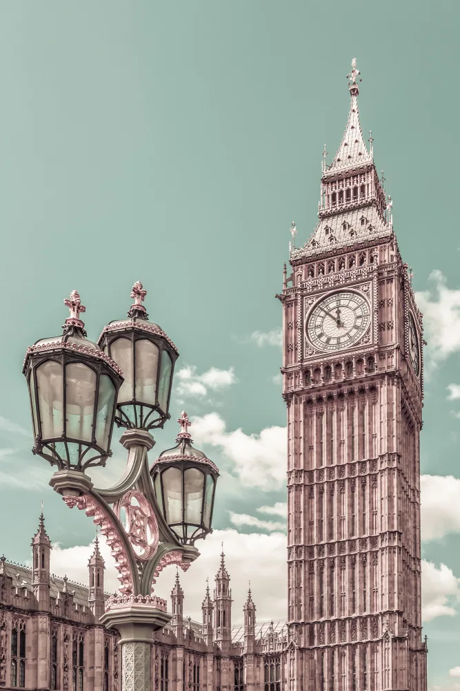 Viola, Melanie: LONDON Elizabeth Tower | Urbaner Vintage-Stil