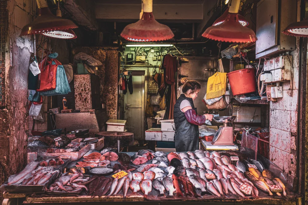 Tagliarino, Marco: Fischhändler aus Hongkong